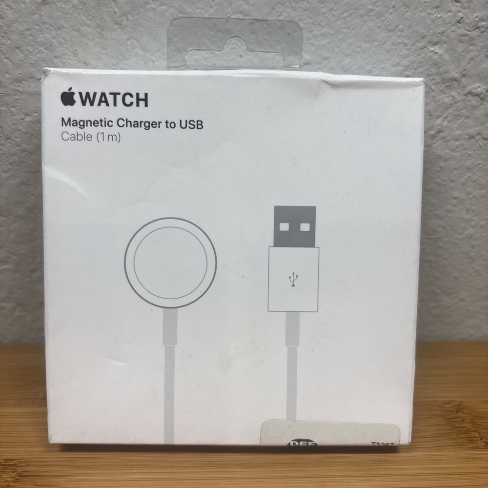 Genuine Apple Watch Magnetic Charger USB Cable (1m) A2255 MX2E2AM/A - NEW